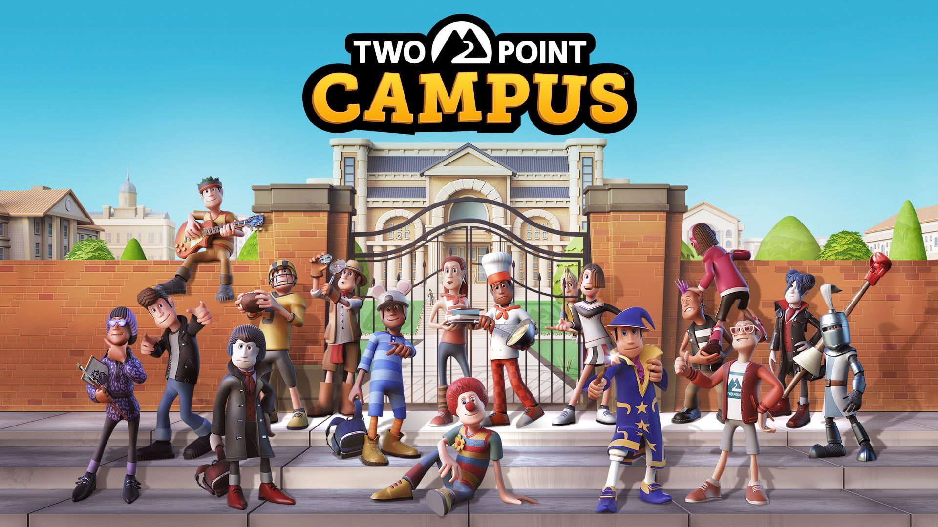 Een leraar spelen in Two Point Campus